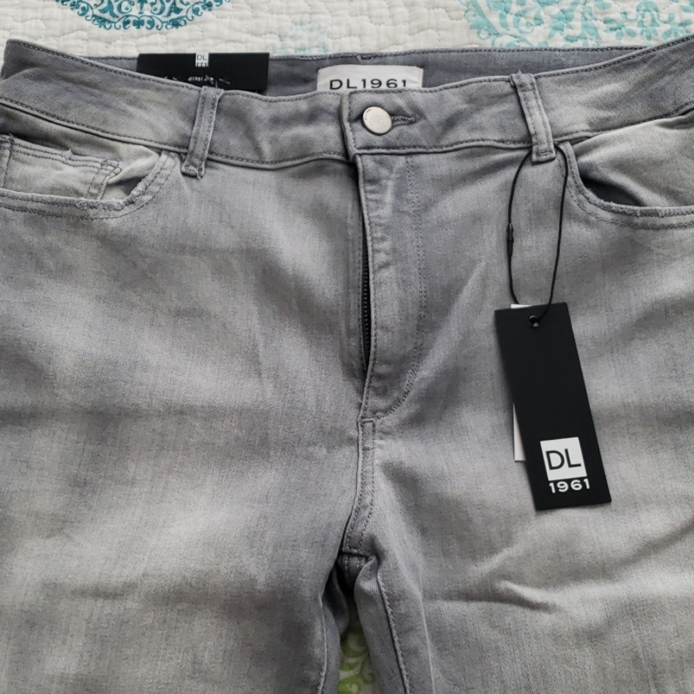 DL1961 Faded Ash Destroyed Skinnies
